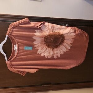 Womens Maurices 0X Sunflower shirt